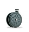 Rodas Duplas de PVC 150mm 